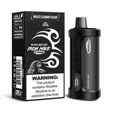 Tyson 2.0 Iron Mike 15000 Puffs Disposable Vape 50mg 14mL
