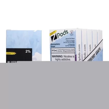 ZPODS BLUE RASPBERRY GRAPE