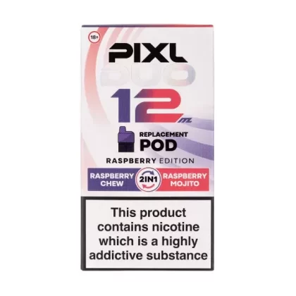 Raspberry Edition Pixl Duo 12 Replacement Pods