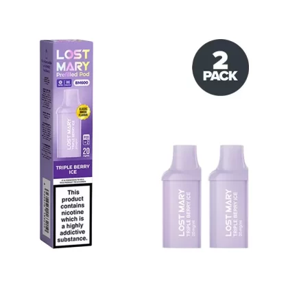 Triple Berry Ice Lost Mary BM600 Prefilled Pods - Ecigdepot