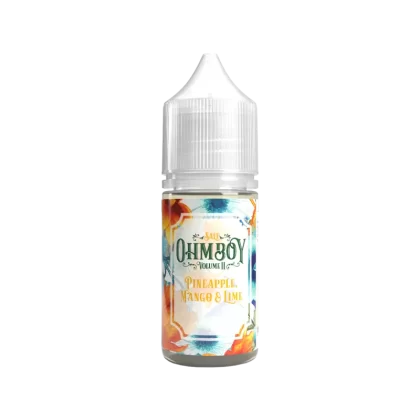 Pineapple Mango & Lime Nic Salt E-Liquid by Ohm Boy Volume II - 10MG (Discontinued)