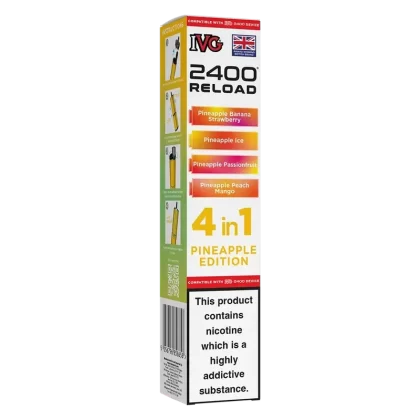 IVG 2400 Reload 4in1 Pineapple Edition Prefilled Pods