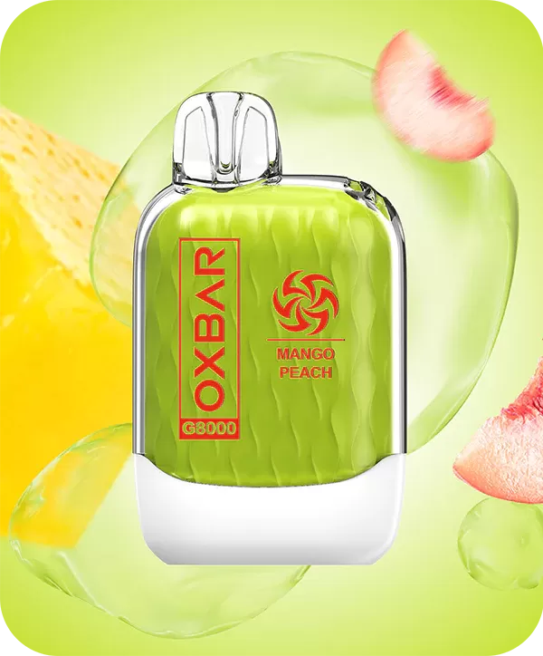 OXVA OXBAR Mango Peach G8000 Disposable Pod 8000 PUFFS