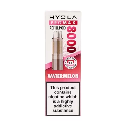 Watermelon Pro Max 8000 Prefilled Pod + Refill by Hyola