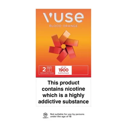 Vuse Pro Blood Orange Pods (2 Pack) - Strength#6mg>12mg (514EAA)