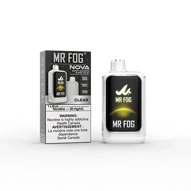 Mr Fog Nova Clear 36K Disposable Vape