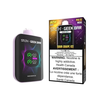 STLTH x GEEK BAR - Sour Grape Ice - 20 mg/mL (wholeseller) (SK) - Excise FED