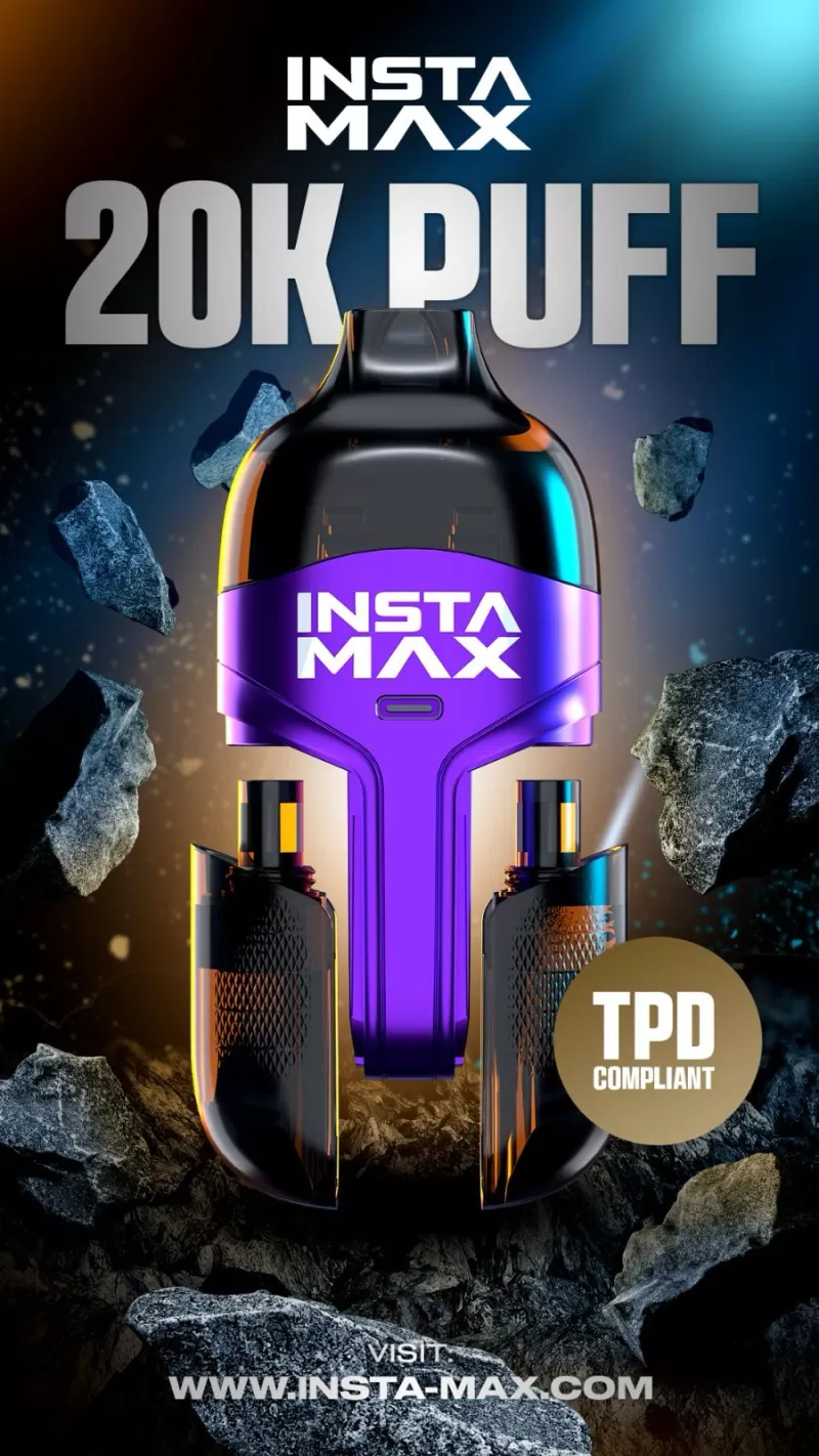 Insta Max 20k Puffs Prefilled Pod kit - Mango Banana