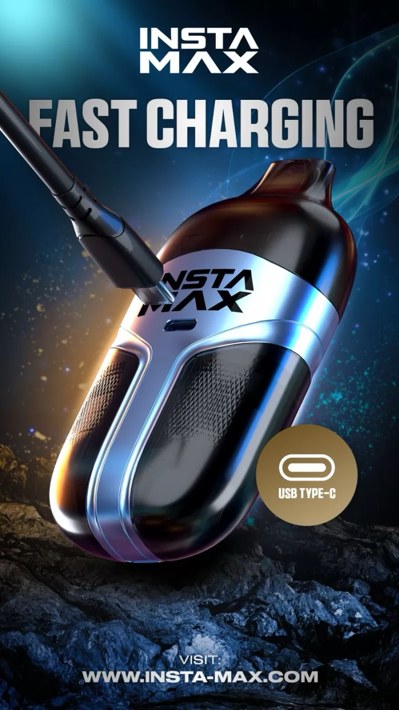Insta Max 20k Puffs Prefilled Pod kit - Mango Banana - Image 3