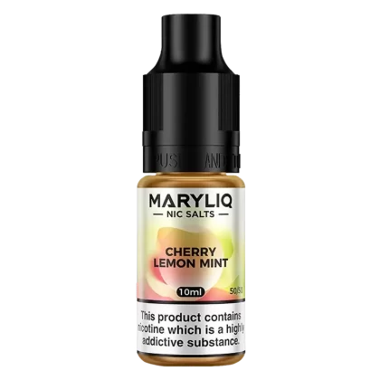 Lost Mary Maryliq Cherry Lemon Mint Nic Salt Vape Juice
