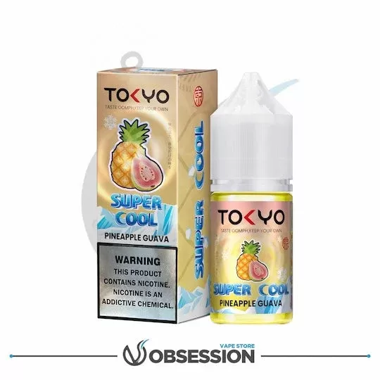 Tokyo Pineapple Guava Super Cool Salt E-Liquid | 30ml