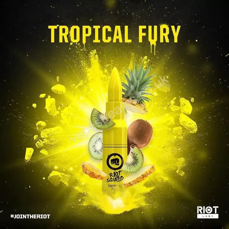 Tropical Fury by Riot Squad Short Fill - Vapestreams Co - Image 2