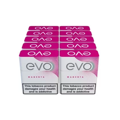 Ploom Evo Magenta Tobacco Sticks – 10 Packs (200 sticks) - Vape Store