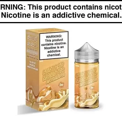BUTTERSCOTCH BY CUSTARD MONSTER 100ML - Vapejuice