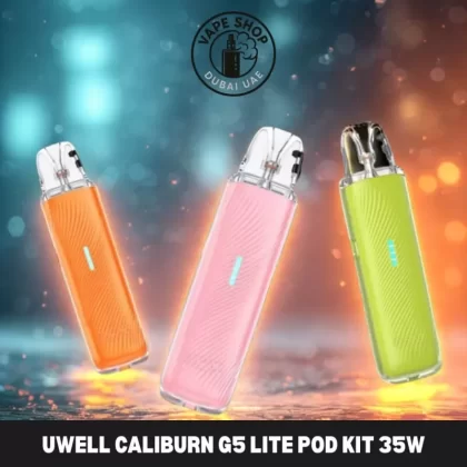 Uwell Caliburn G5 Lite Pod Kit 35W 1600mAh in the UAE - Candy Pink, Coral Orange