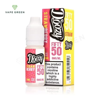 Strawberry E-Liquid by Doozy Fifty 50 - Eliquidsupply