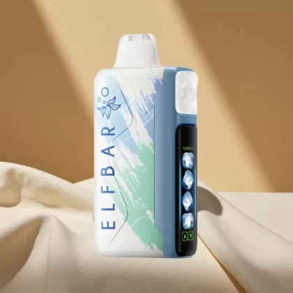 Elf Bar Ice King 40K Puffs Rechargeable Disposable Vape with Adjustable Cooling & LCD