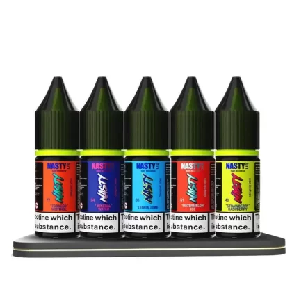 Nasty Liq Nic Salt E-Liquids - 10 Pack - Mineral Water / 20mg