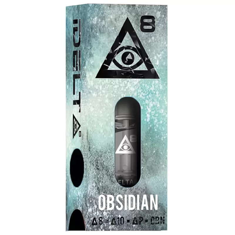 iDELTA8 Obsidian Blend Cartridge | Delta 8 | THCP | Delta 10 | CBN