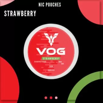 Vog Nicotine Pouches - Strawberry / 12 mg