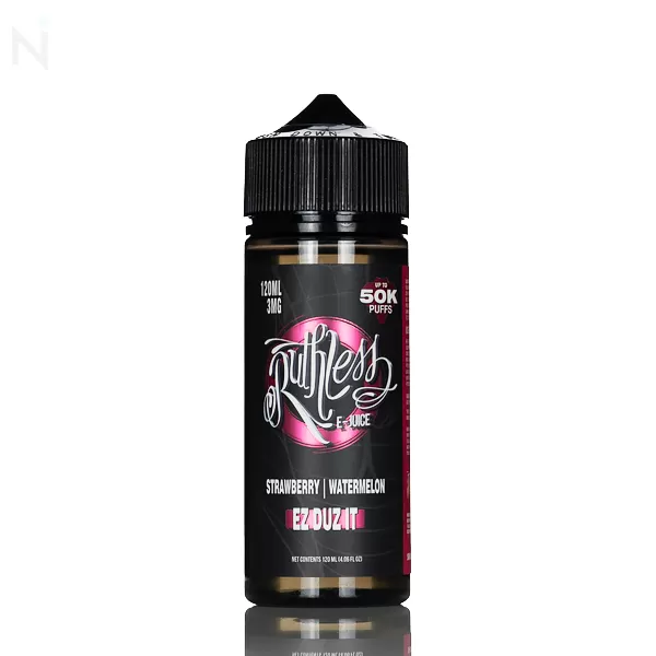 Ruthless Original E-Liquid - EZ Duz It - 120mL - 6mg