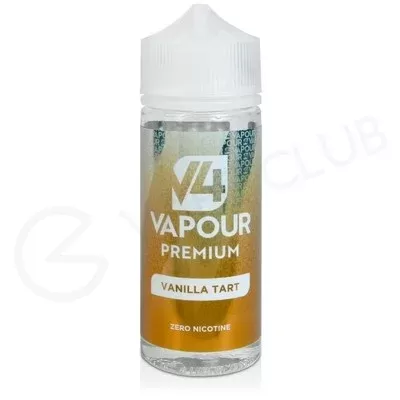 Vanilla Tart Shortfill E-Liquid by V4 Vapour Premium 100ml