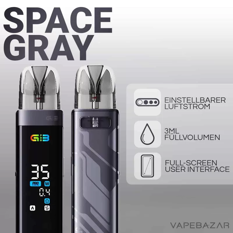 UWELL Caliburn G3 Pro – Space Gray - Image 2