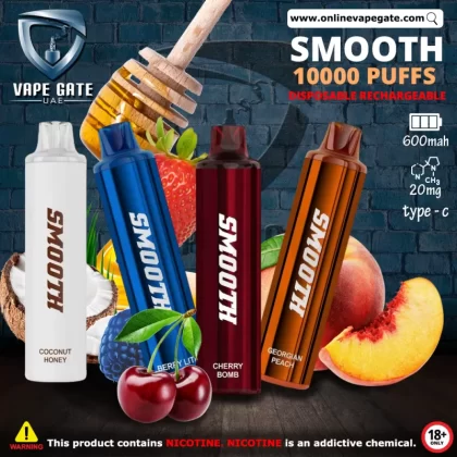 Smooth 10,000 Disposable Vape - Nitro / 20 mg