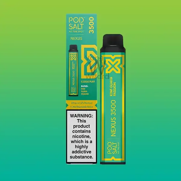 Pod Salt Nexus 3500 Puffs Disposable Vape - Vapewizarddxb - Image 3