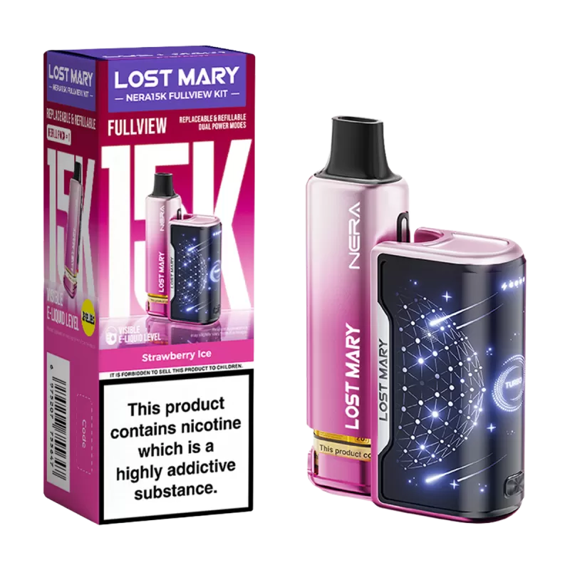 Lost Mary NERA15K Kit - Blueberry Raspberry Gami - Ecigwizard - Image 3