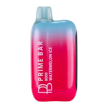 Watermelon Ice Prime Bar 8000 - Size#Single>5 Pack~Nicotine#50mg