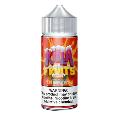 Sale $10.20 – Red Apple Peach Ice by Killa Fruits Series 100mL