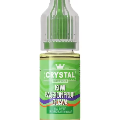 SKE Crystal Kiwi Passionfruit Guava Nic Salt Vape Juice - Strength 20mg