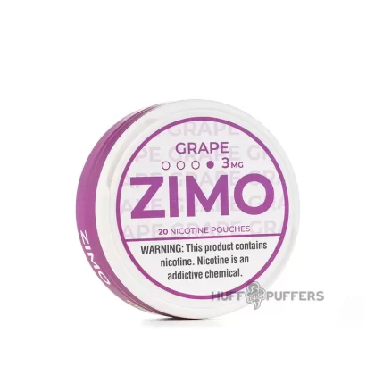 Zimo Nicotine Pouches – Grape - Nicotine Strength#3mg>6mg>8mg