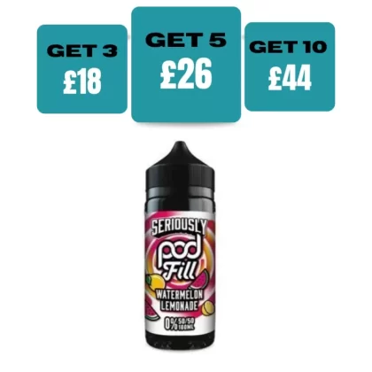 Seriously Pod Fill 100ml E-liquids - Blue Pear / Yes