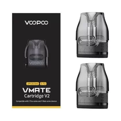 VOOPOO VMATE V2 CARTRIDGE - CHOOSE OHM#0.7 OHM>1.2 OHM