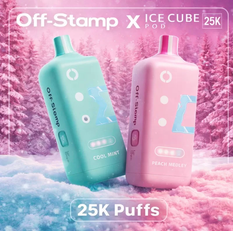 Off-Stamp X Ice Cube Pod 25K - Sour Apple Watermelon - Image 2