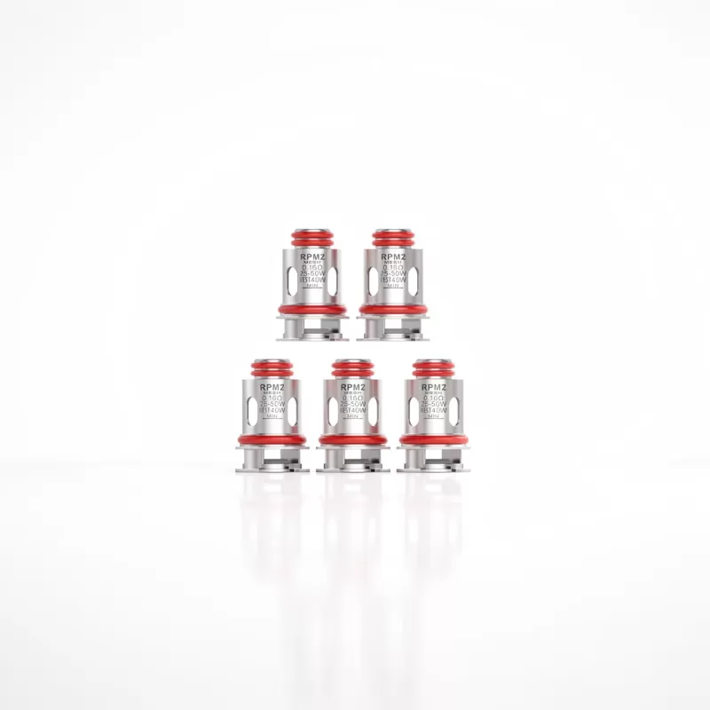 Smok RPM2 Bobinas Malla 0.16ohm 40W 5 pzas - Fumotvapemexico