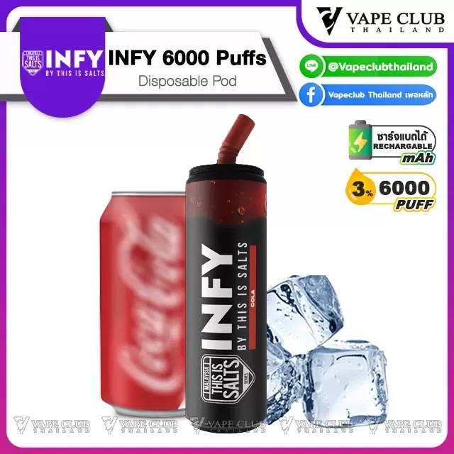 INFY Disposable Pod 6000 Puffs - Image 2