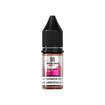 Crystal Prime Fizzy Cherry Nic Salt Vape Juice - 10 Pack - 20mg