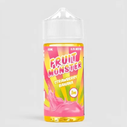 Strawberry Banana E-Juice by Fruit Monster 100mL - Vape Product, Vape Product