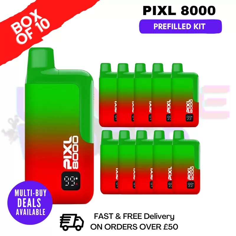 Strawberry Watermelon Pixl 8000 Kits Box Of 10