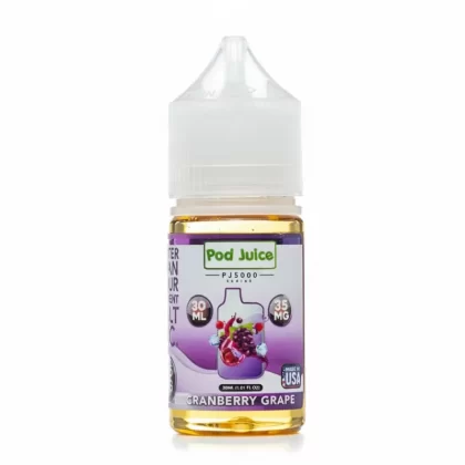 Pod Juice PJ5000 – Cranberry Grape 30mL - Vape Product, Vape Product (EFDB2D)