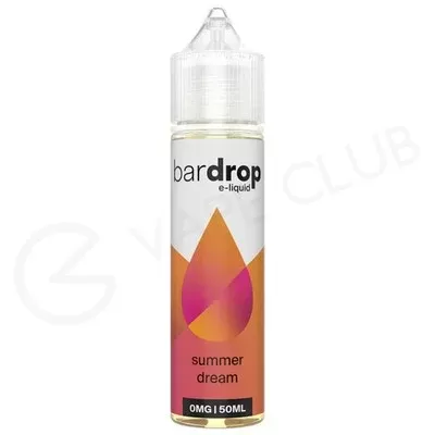 Summer Dream Shortfill E-Liquid by Bar Drop 50ml - Ecigpremium