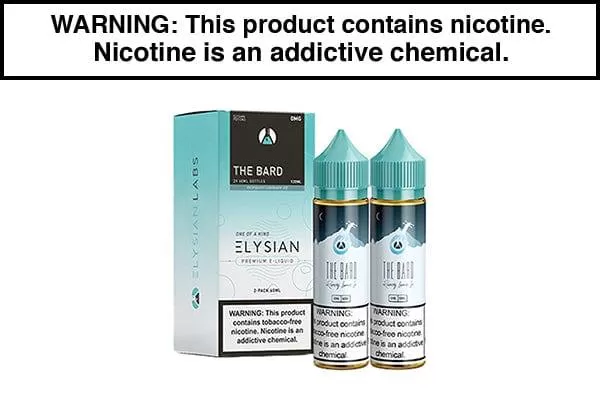 THE BARD BY ELYSIAN 120ML - Vapejuice