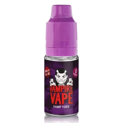 Vamp toes By Vampire Vape 10ml - Nicotine Strength#12mg>18mg>3mg>6mg