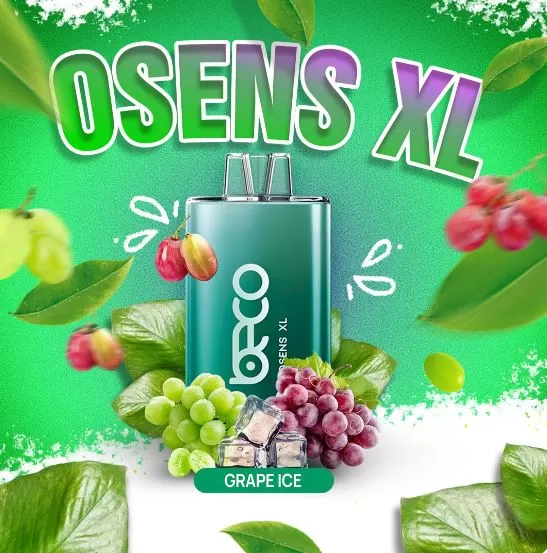 Beco Osens XL Disposable Vape (10,000 Puffs) - 50 mg / Strawberry Kiwi - Image 3