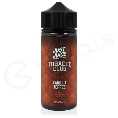 Vanilla Toffee Tobacco Shortfill E-Liquid by Just Juice 100ml