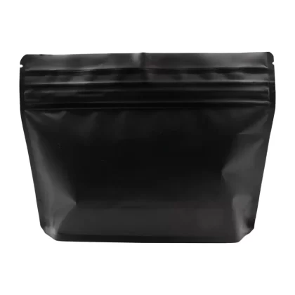 Bag King Small Child-Resistant Opaque Mylar Exit Bag | 6 x 8 in - Choose Color#Matte Black>Matte White~Choose Price Tier#Single Unit (Less Than Pack Qty)>Pack of 50 (Bulk Discount Pricing)