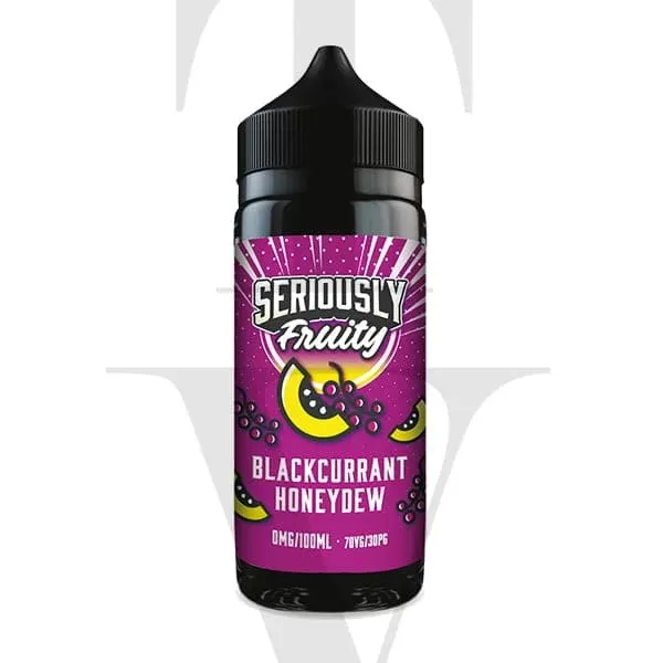 SERIOUSLY FRUITY BLACKCURRANT HONEYDEW SHORTFILL E-LIQUID BY DOOZY VAPE